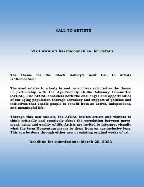 Call To Artists for The Stack