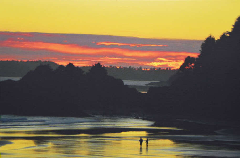 Sunset in Tofino