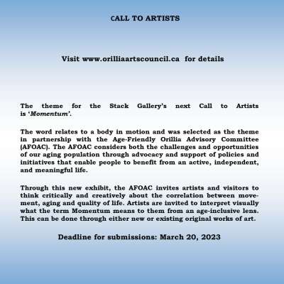 Call To Artists MOMENTUM