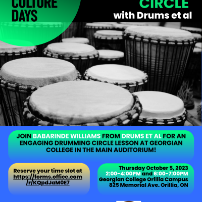Culture Days-Drumming