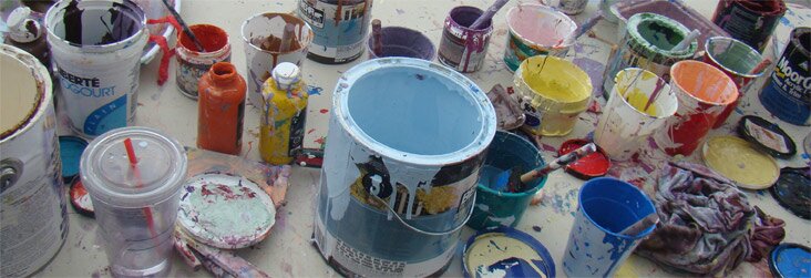 Paint Cans Copyright C.Fry